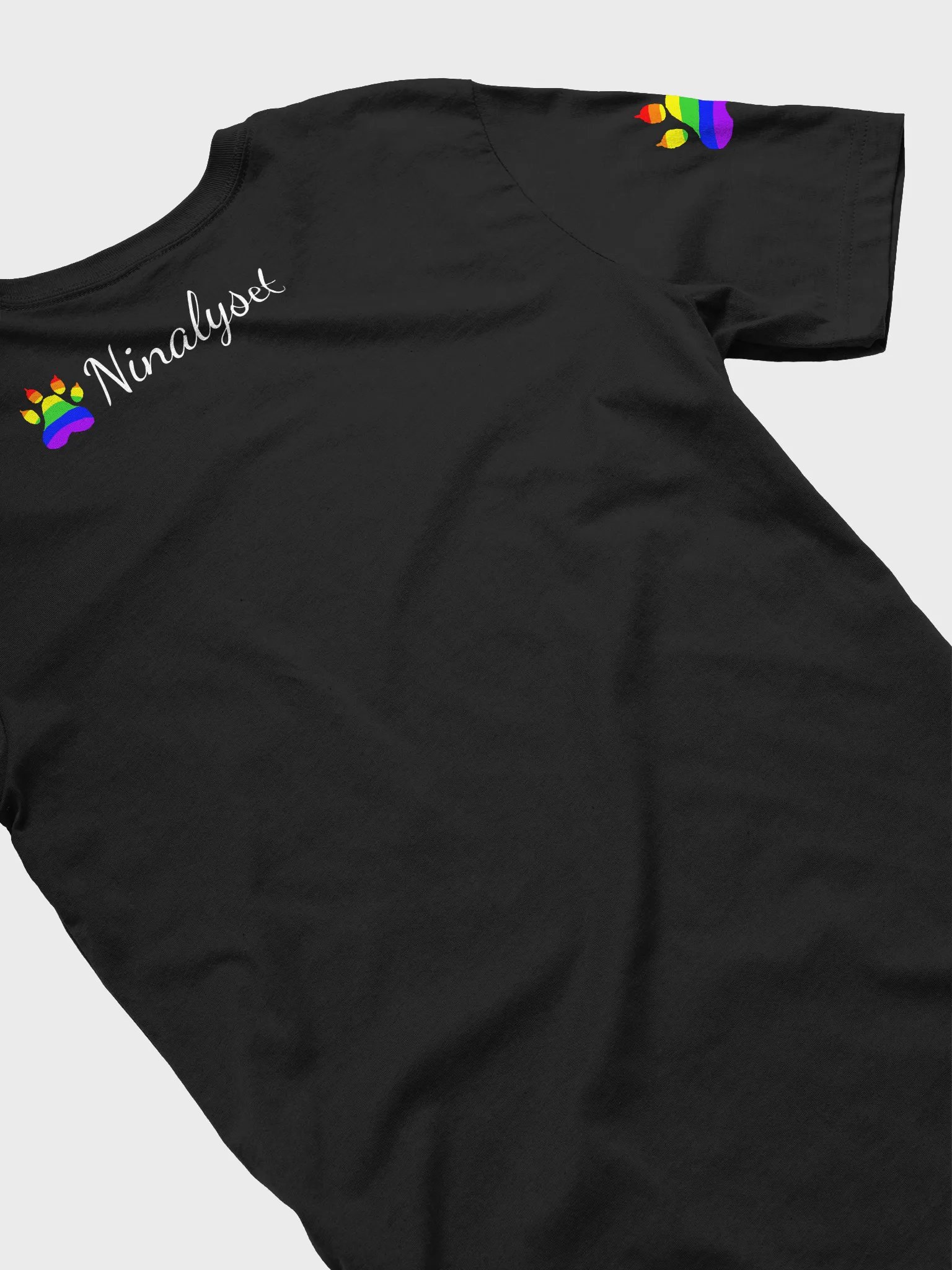 Why is he chasing me T-shirt (White text) product image (36)