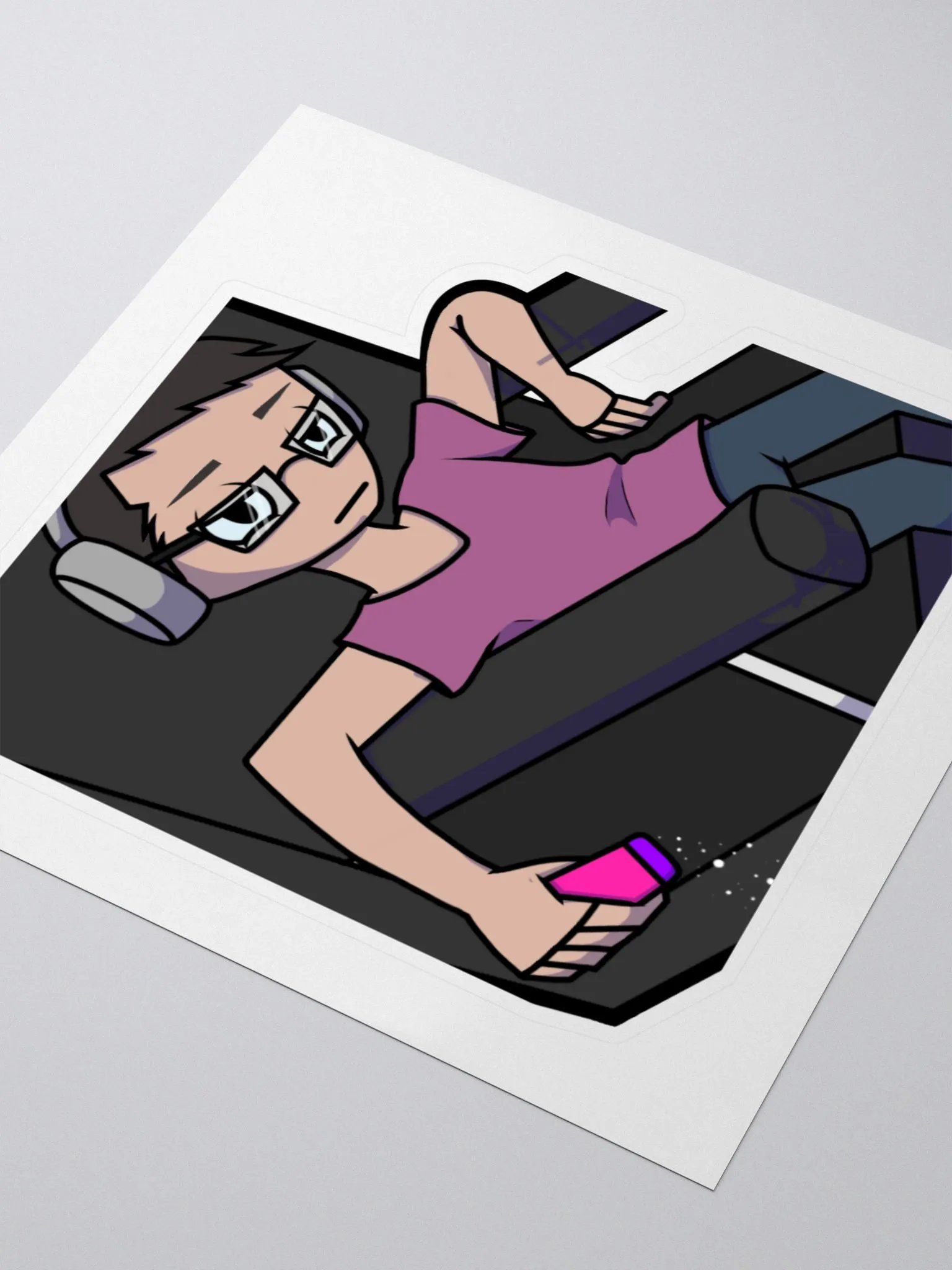 Legit tilted sticker product image (3)