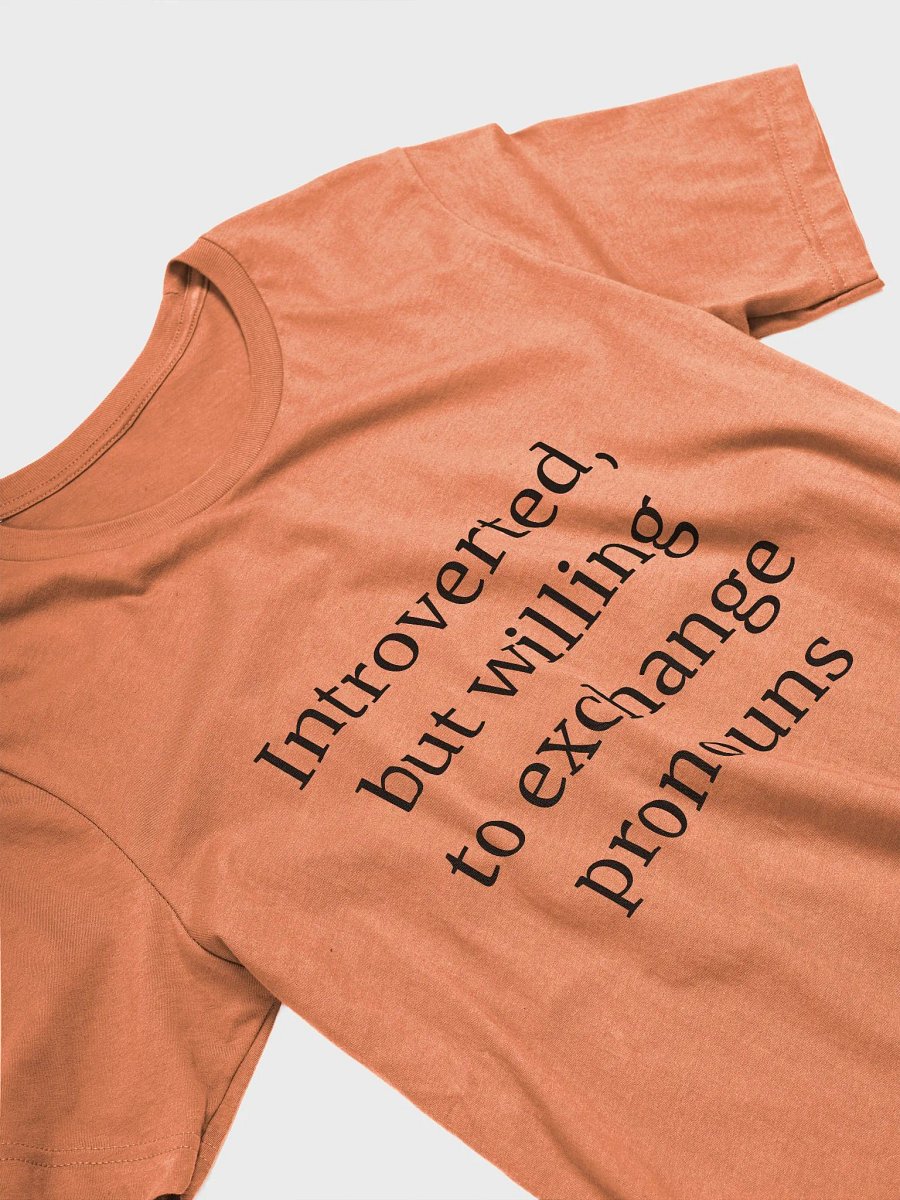 T-Shirt: Exchange Pronouns product image (3)