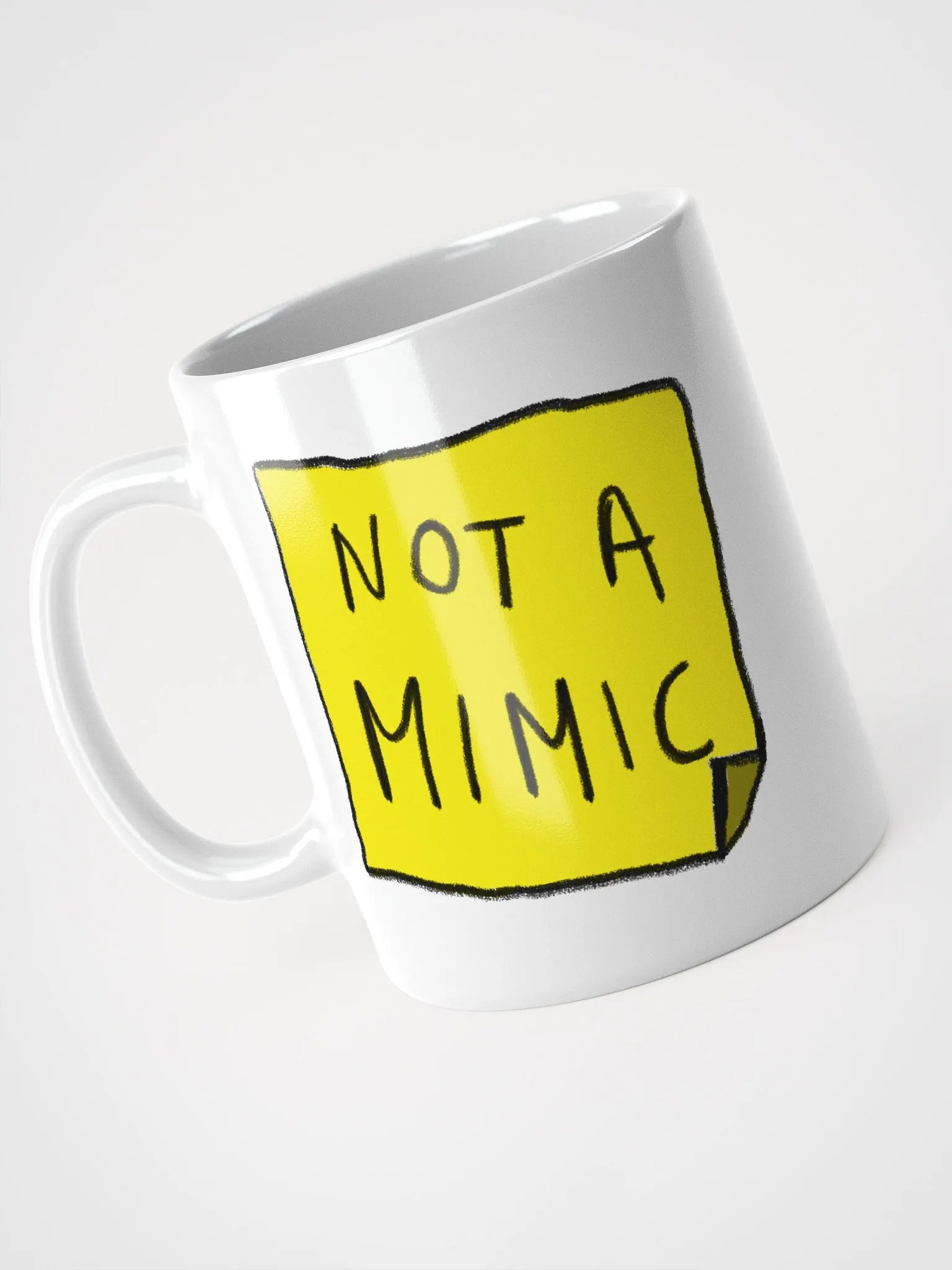 Not a Mimic White Mug - Mimic Collection product image (1)