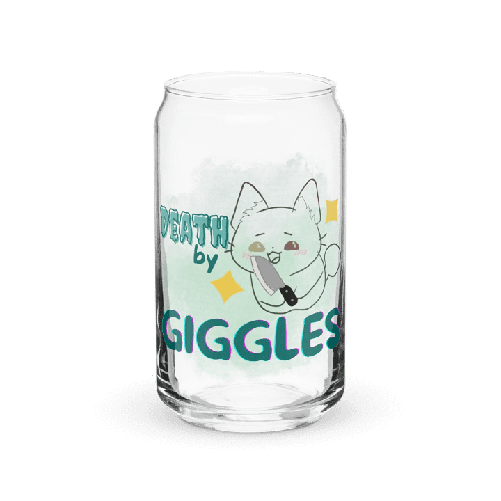 Death by Giggles Can-Shaped Glass product image (1)