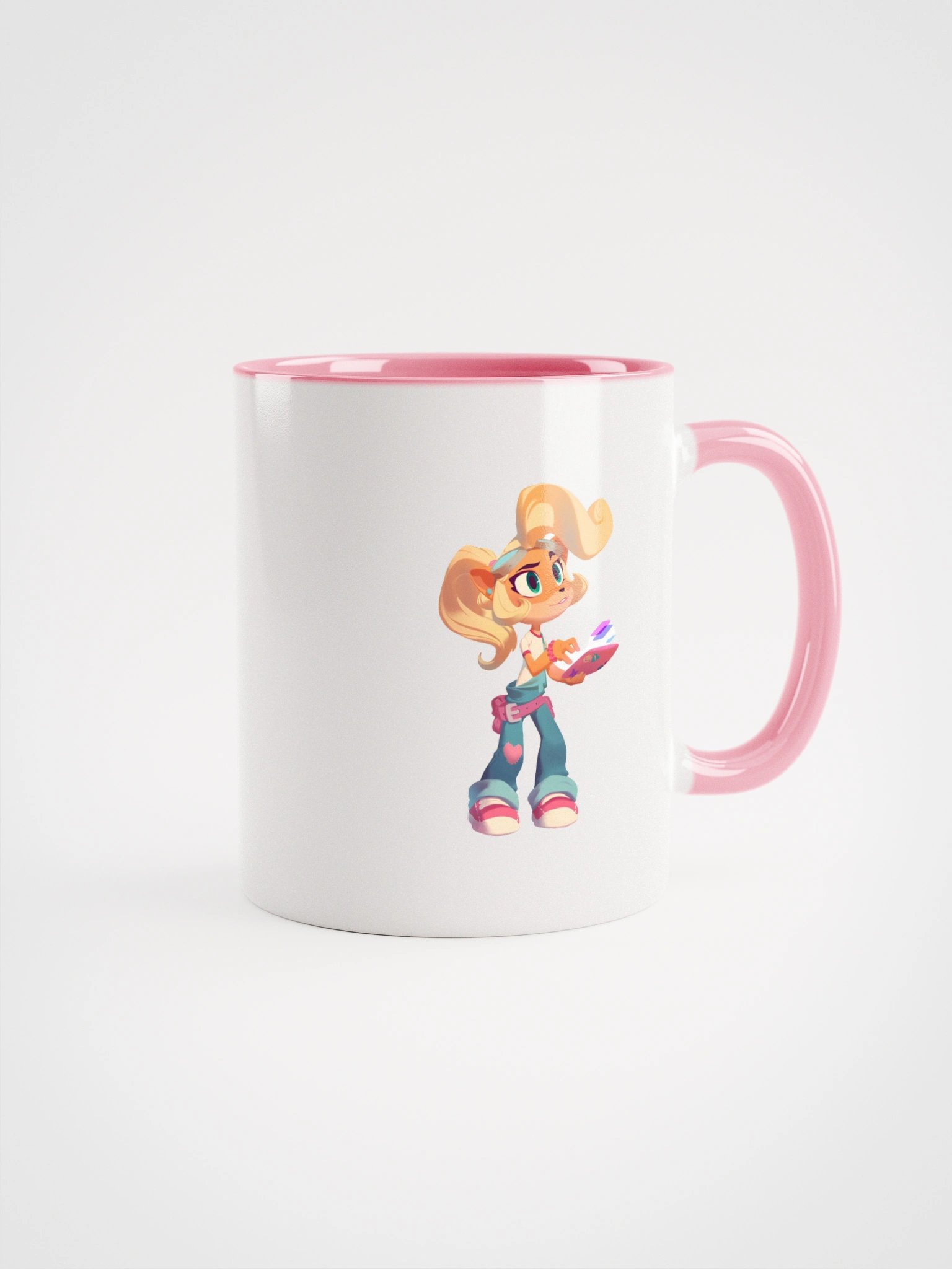 CoCo Bandicoot Ceramic Mug with Color Inside product image (9)
