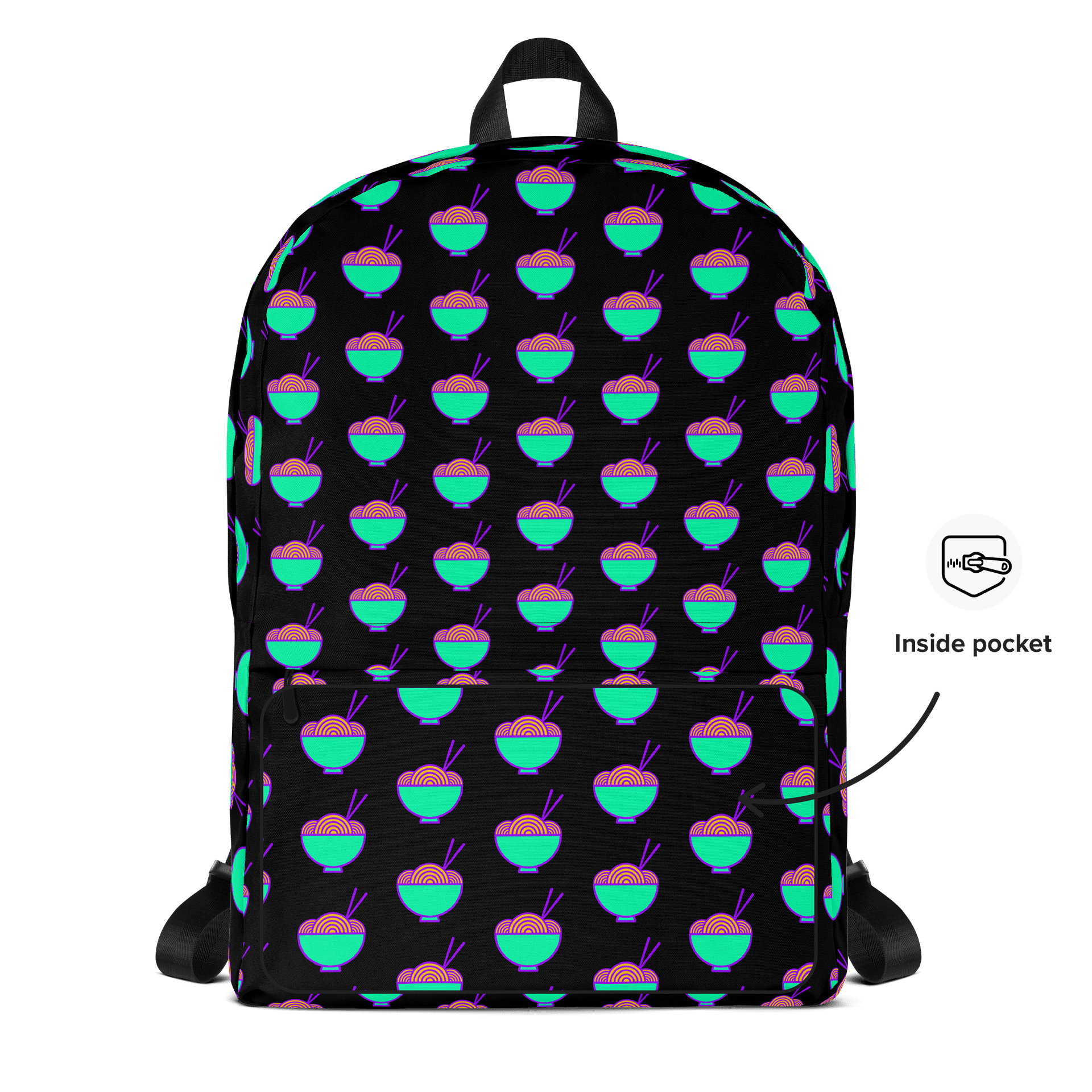 Noodle Crew Backpack! (Black) product image (5)