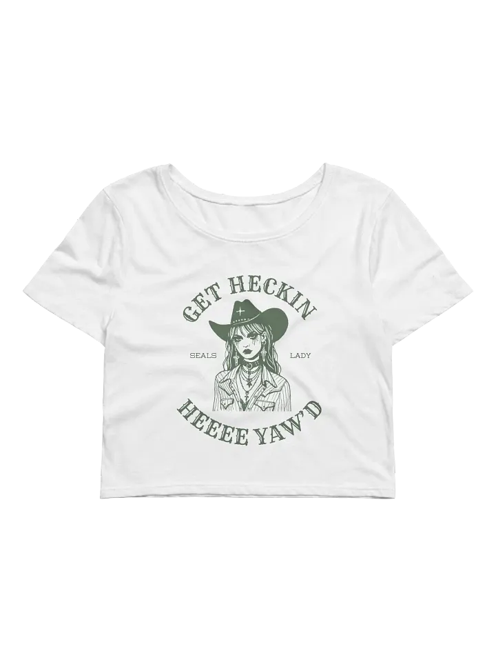 Heeee Yaw Crop Top - Green product image (1)