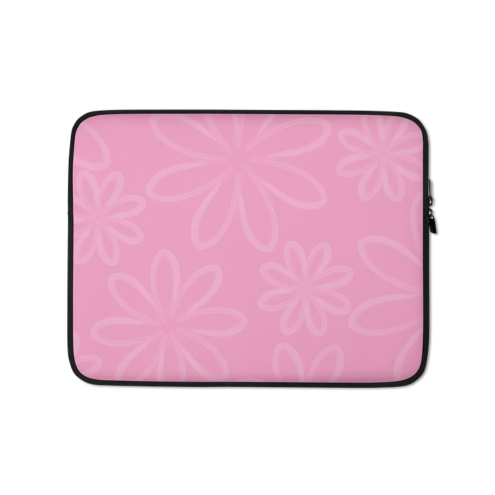 Pink Petals Laptop Sleeve product image (1)