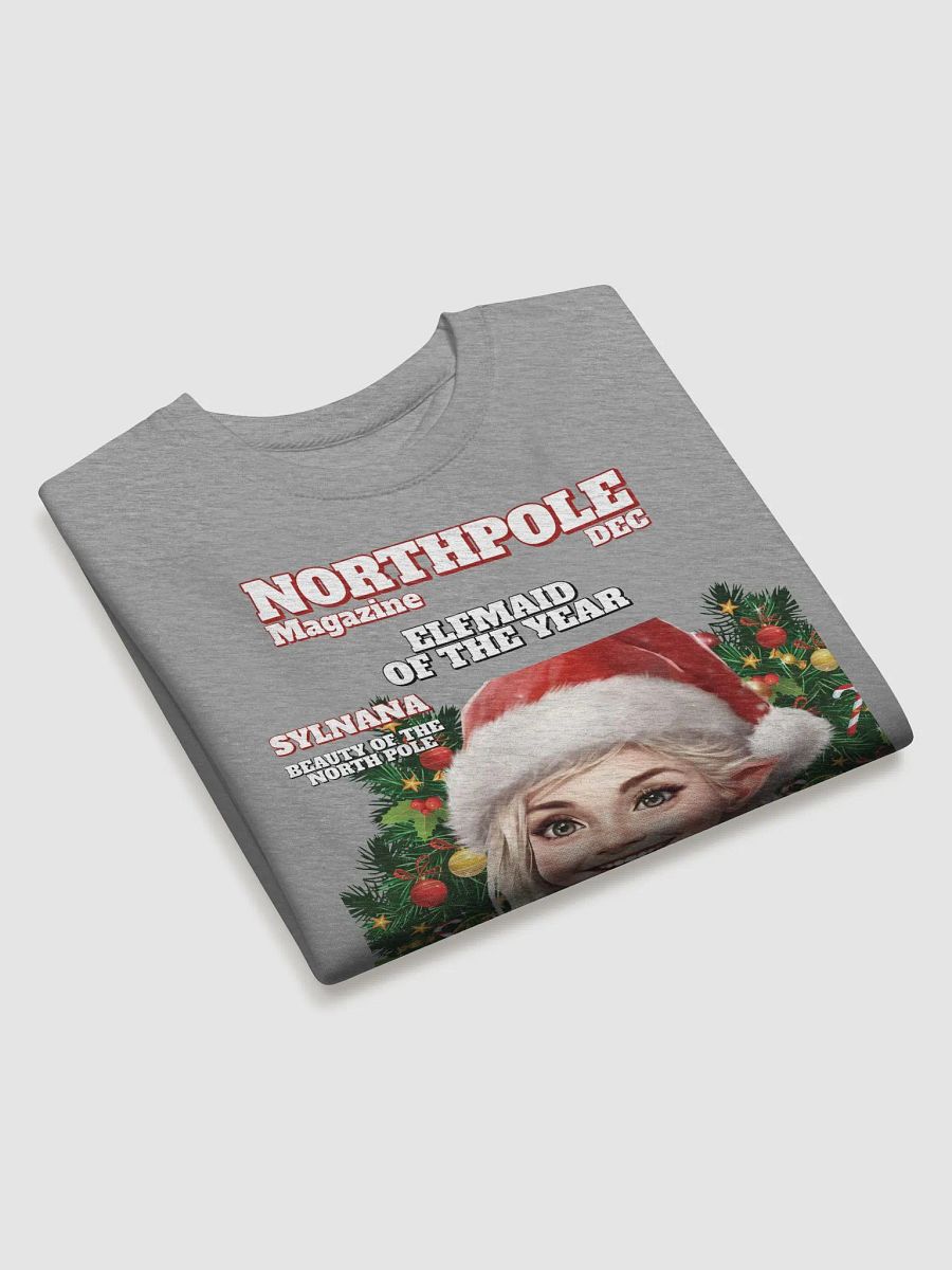 North Pole Magazine Elf of The Year Issue - Magazine Parody Sweatshirt product image (16)