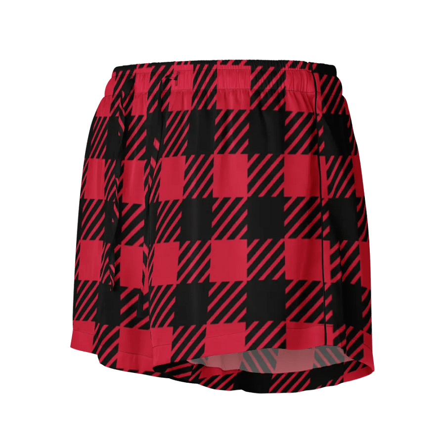 Cozy Checkered Dreams Women's Shorts product image (1)