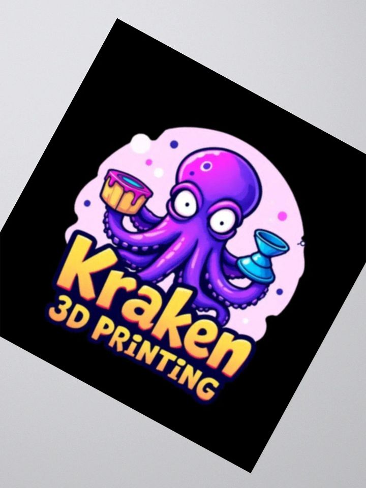 Kraken Stickers Black product image (4)