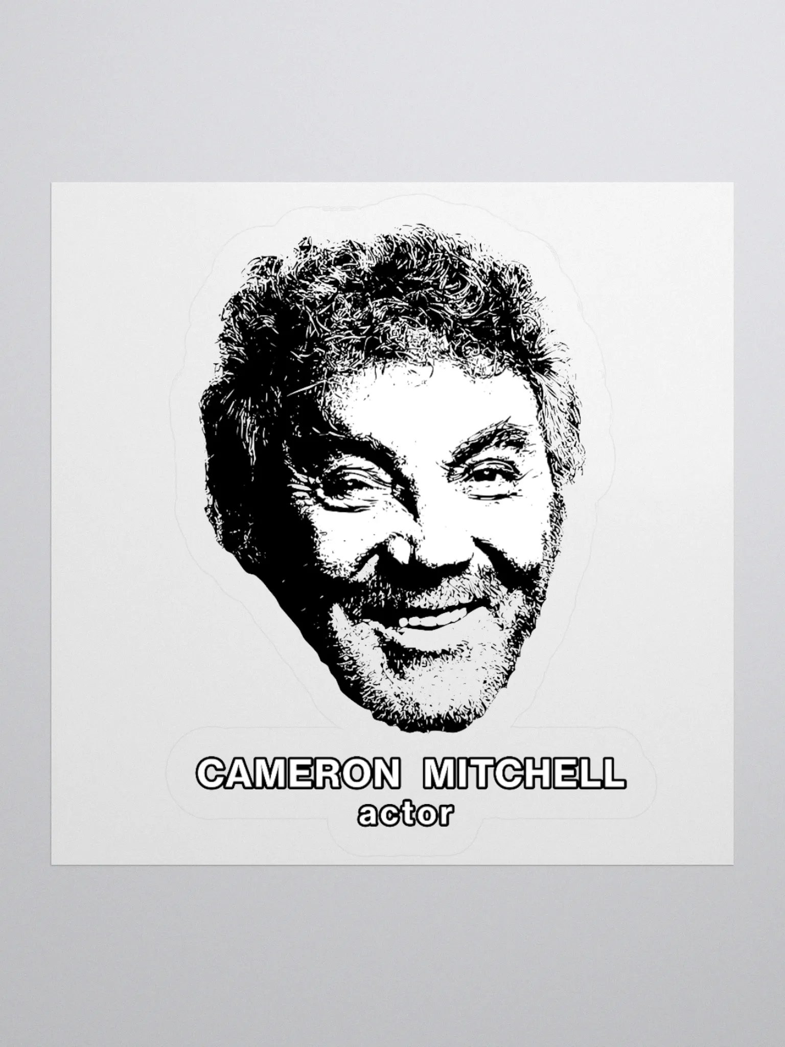 Cameron Mitchell | Kiss Cut Sticker product image (1)