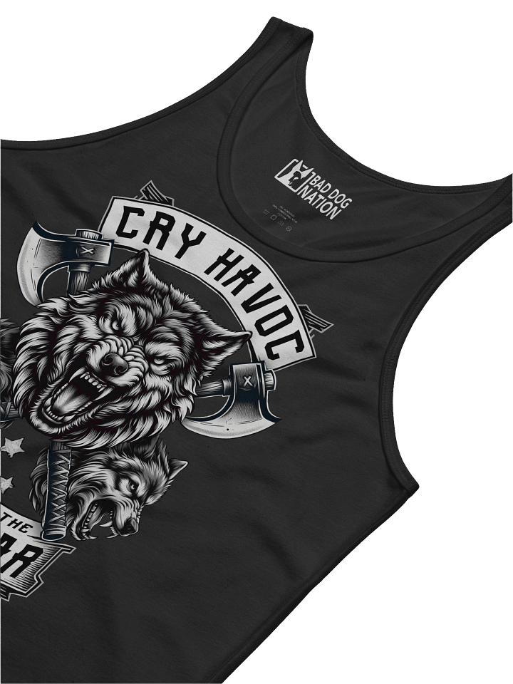 Cry Havoc and Let Slip the Dogs of War - Premium Unisex Tank Top product image (2)