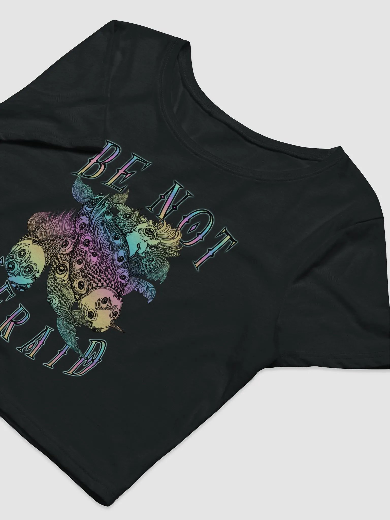 Holy Carp: Bella+Canvas Women's Crop Tee product image (3)