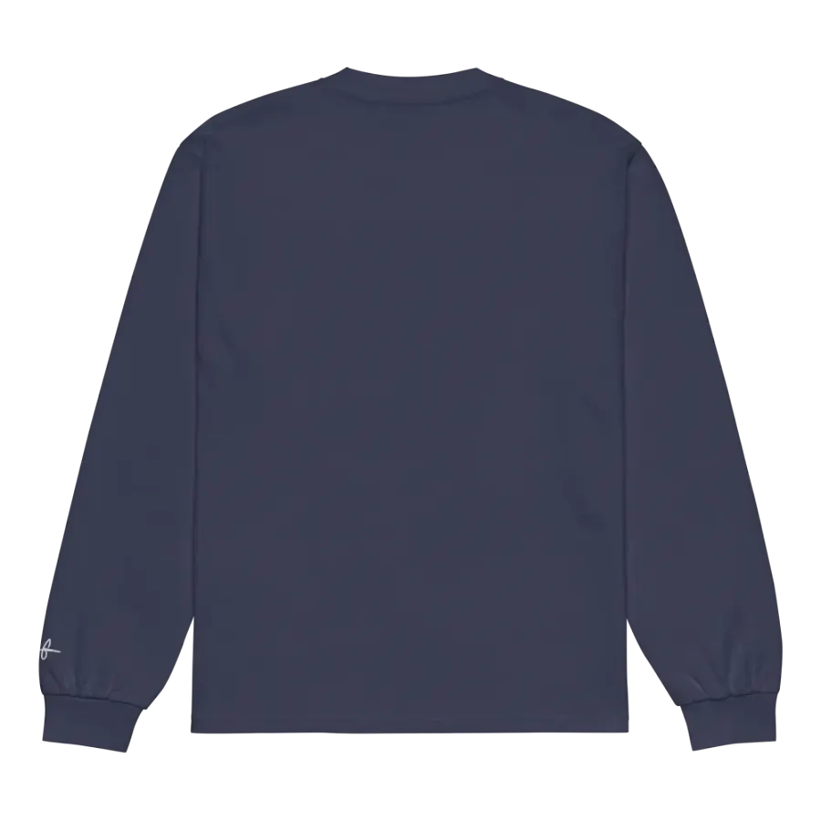 Navy/White Logo Crewneck product image (8)