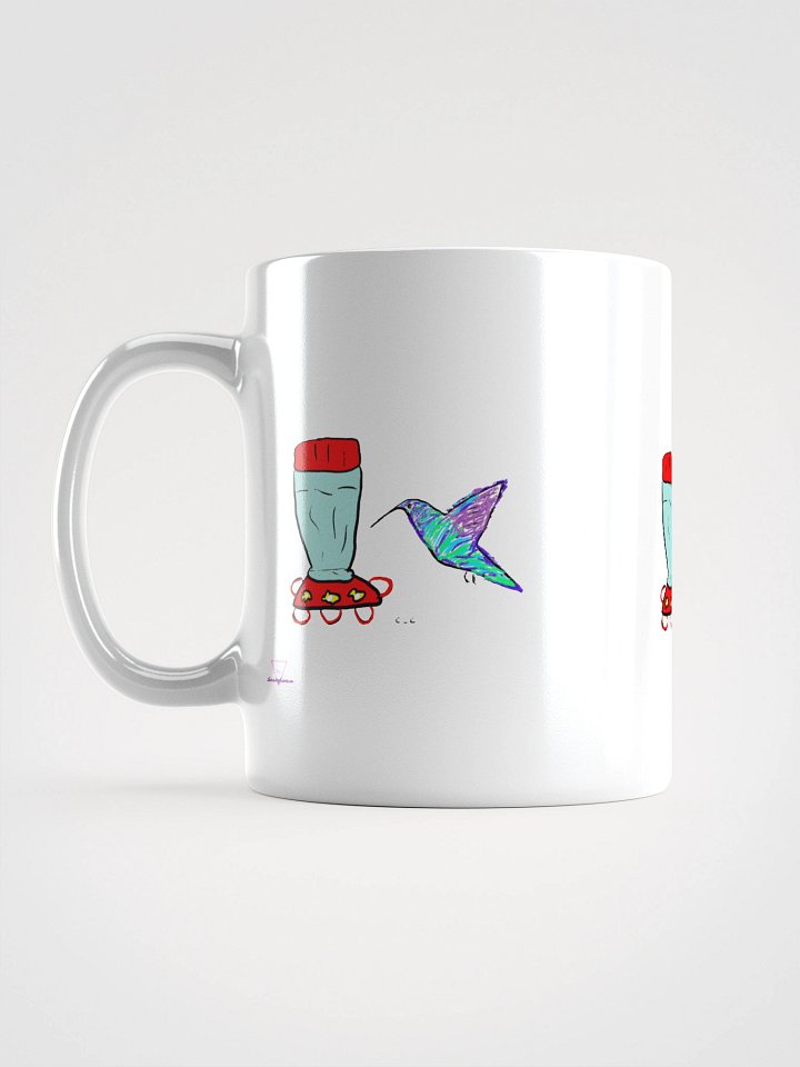 Hummingbird mug - White product image (1)