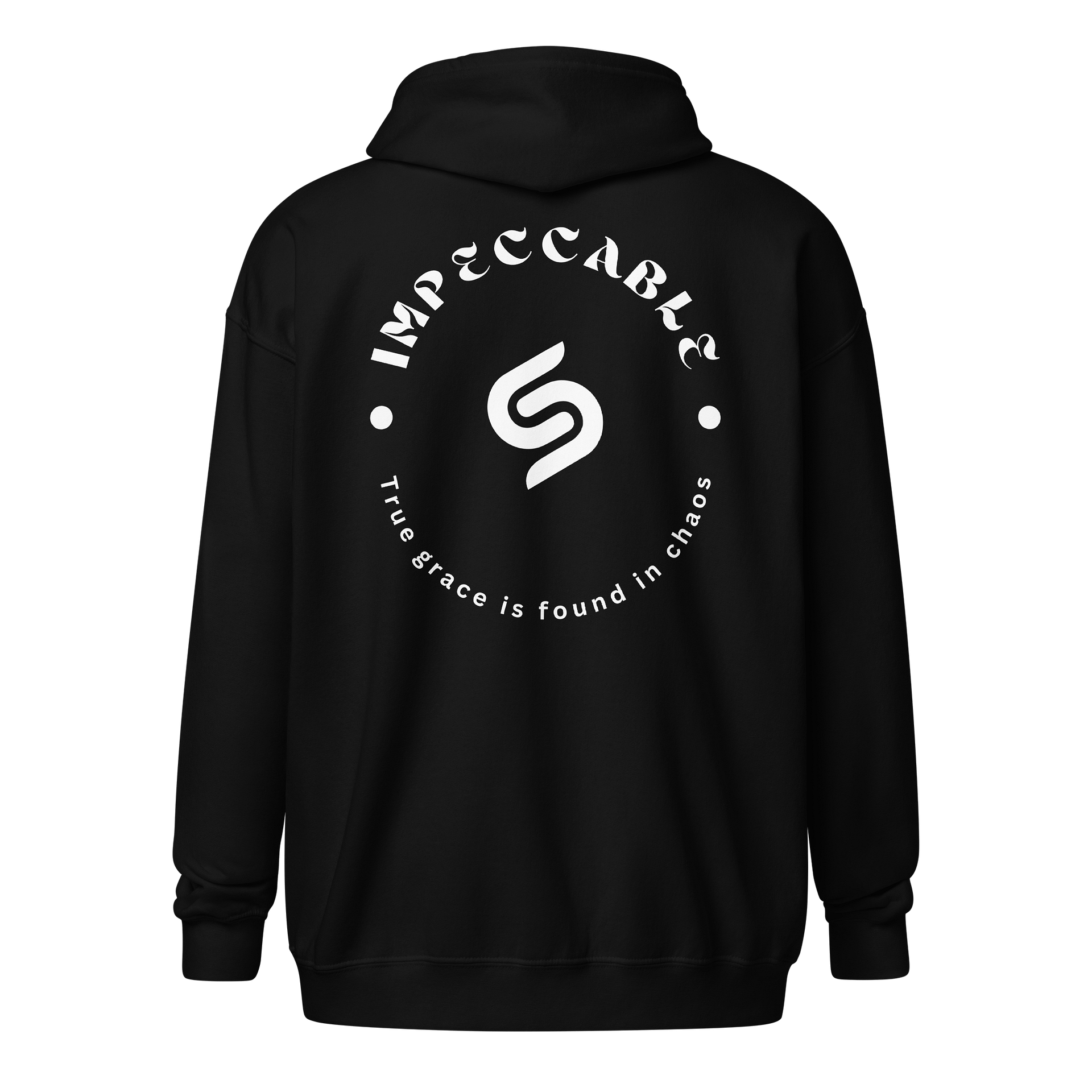 Impeccable - True Grace Is Found In Chaos Zip Up Hoodie product image (4)