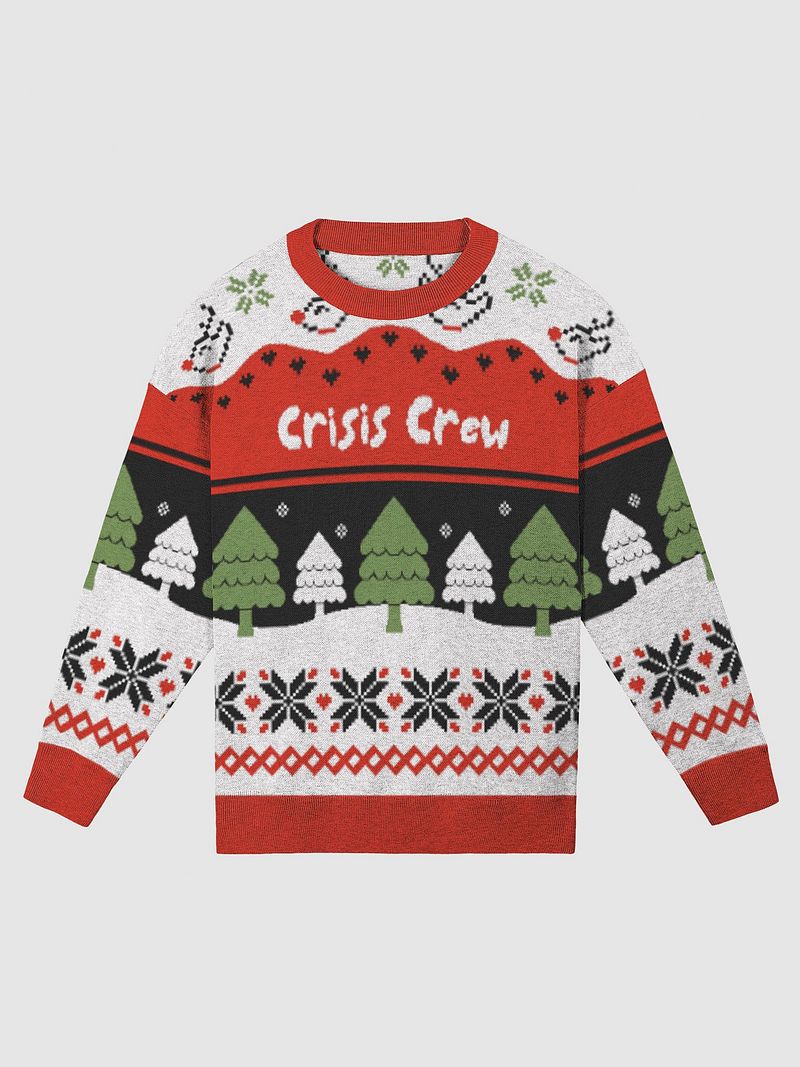 Crisis Crew Knitted Crewneck Sweater