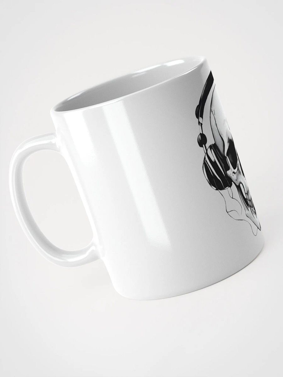 Batista736 Skull with Headphones Mug product image (5)