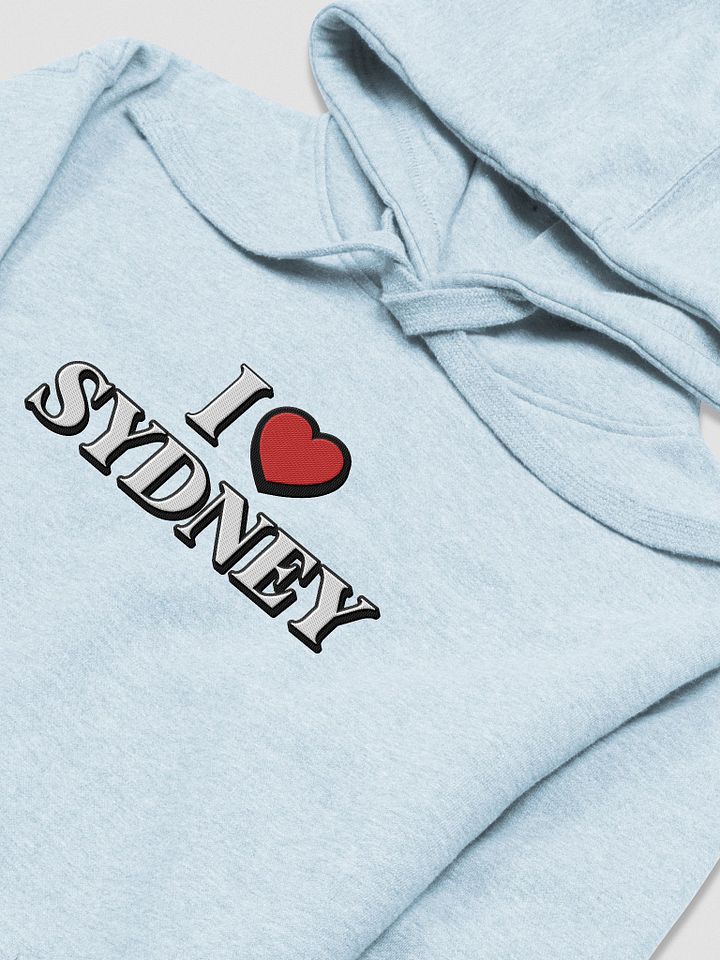 "I LOVE MY SPOT" / HOODIE WITH PERSONALIZED CITY OR COUNTRY NAME / EMBROIDERED product image (41)