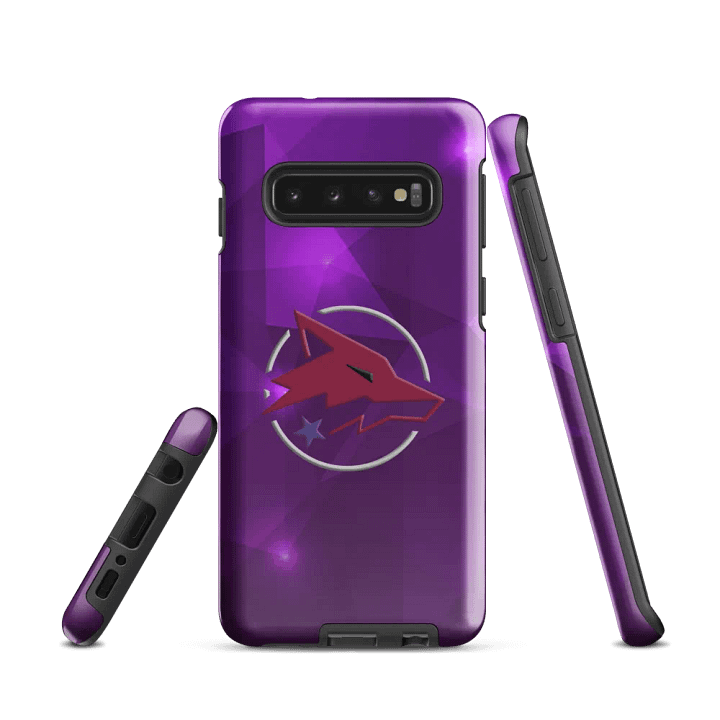 Crimson Wolf Logo Premium Samsung Case product image (1)