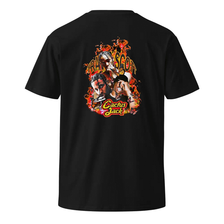Cactus Jack Flames Unisex Tee product image (6)