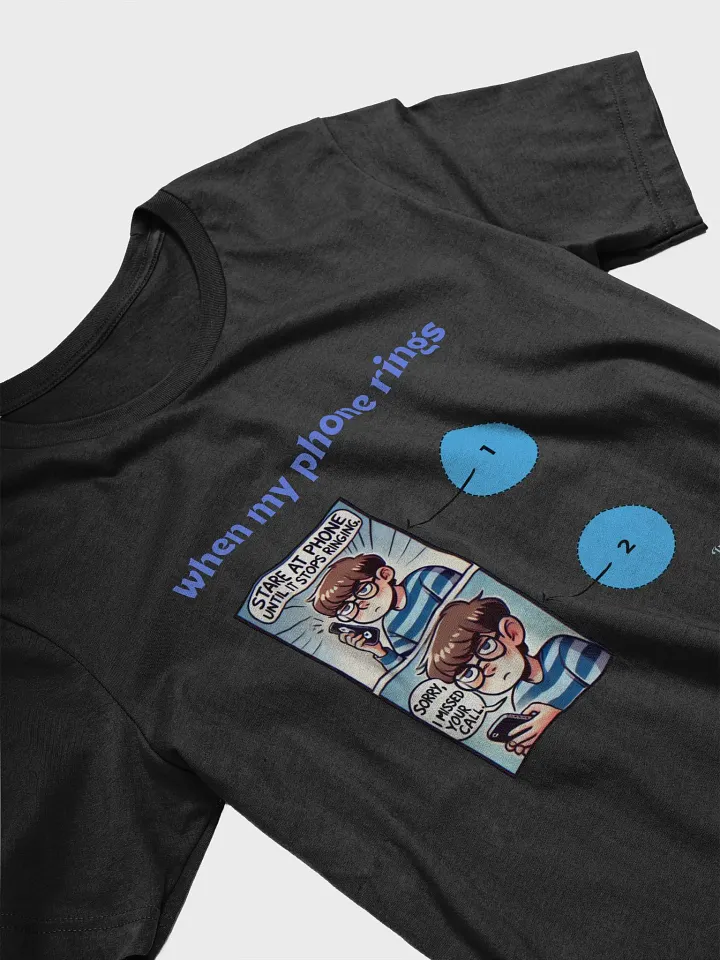 Phone Call Comic Print T-Shirt product image (2)