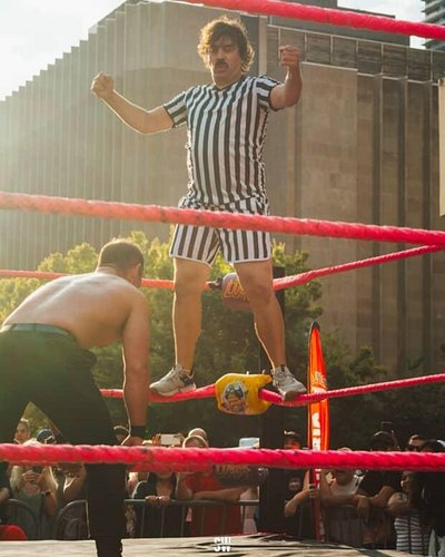 Be warned folks. I might be retired from wrestling but as part of my duties as Commissioner for @demandlucha I'm authorised t...