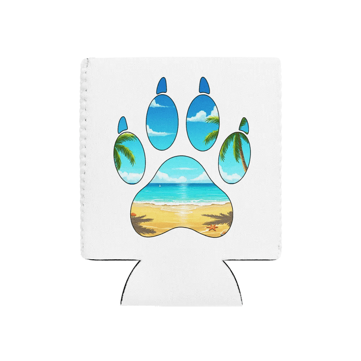 Beach Adventure White Koozie product image (2)