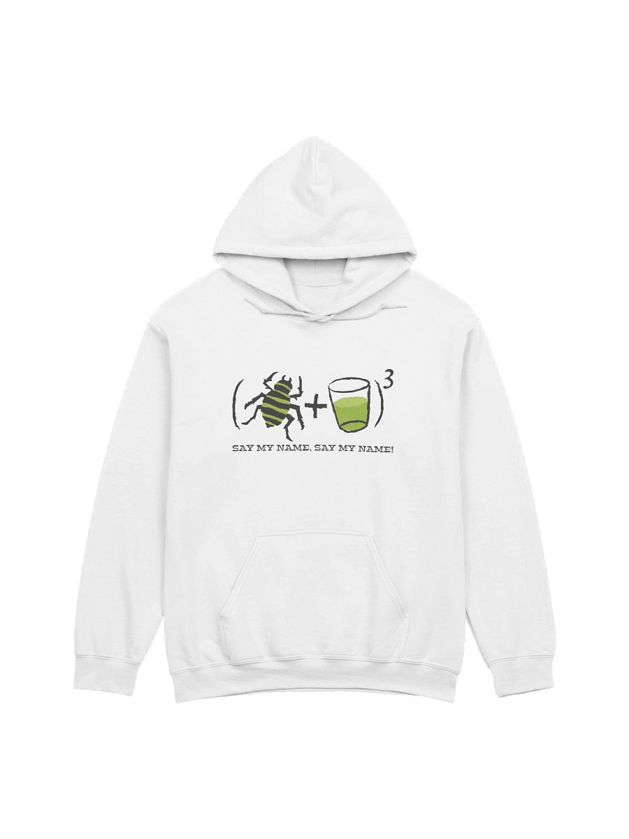 [UM Designs] Beetle & Juice - Unisex Pullover Graphic Hoodie [black letters] product image (1)
