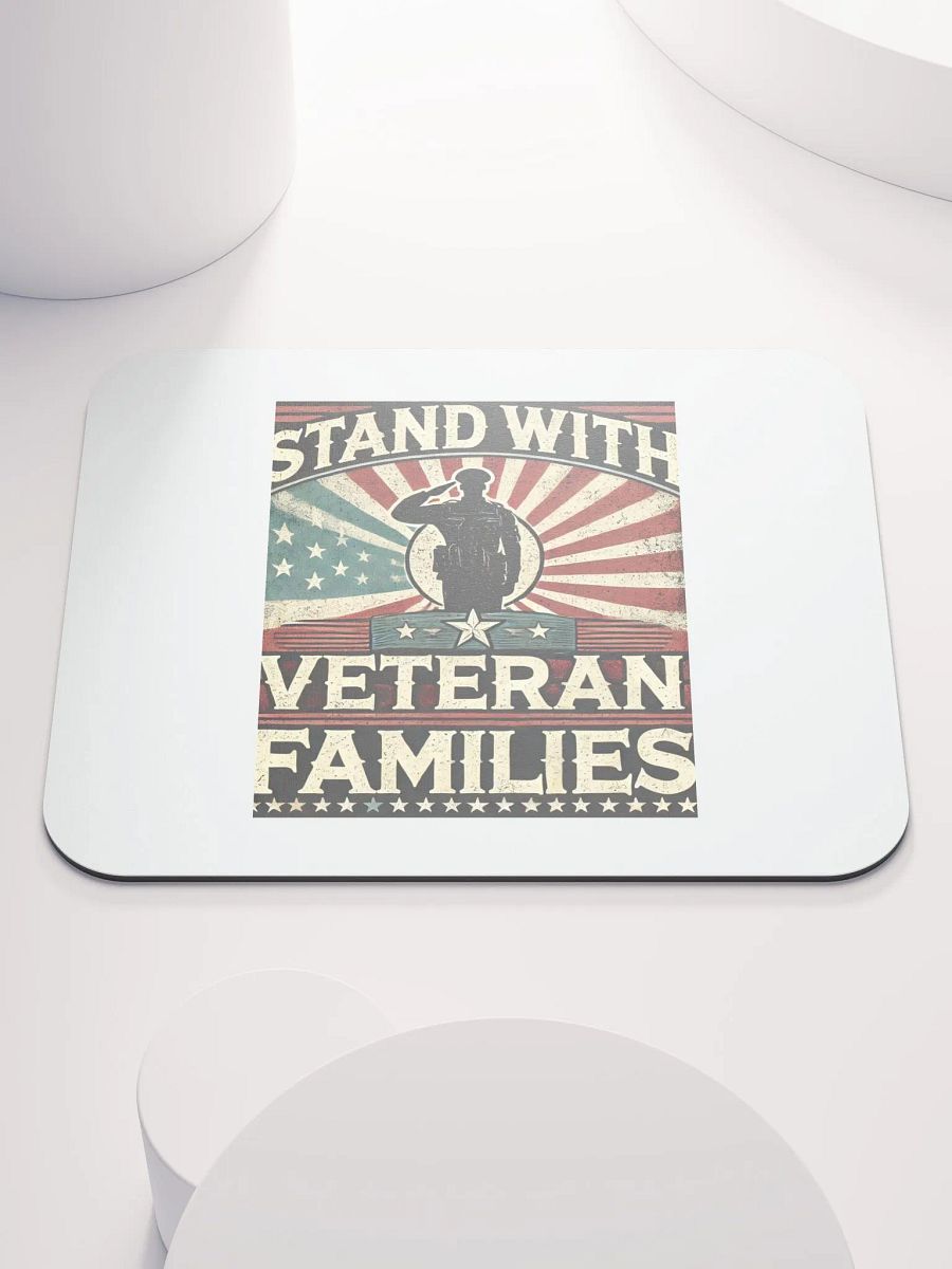 Veteran Salute Mouse Pad product image (1)