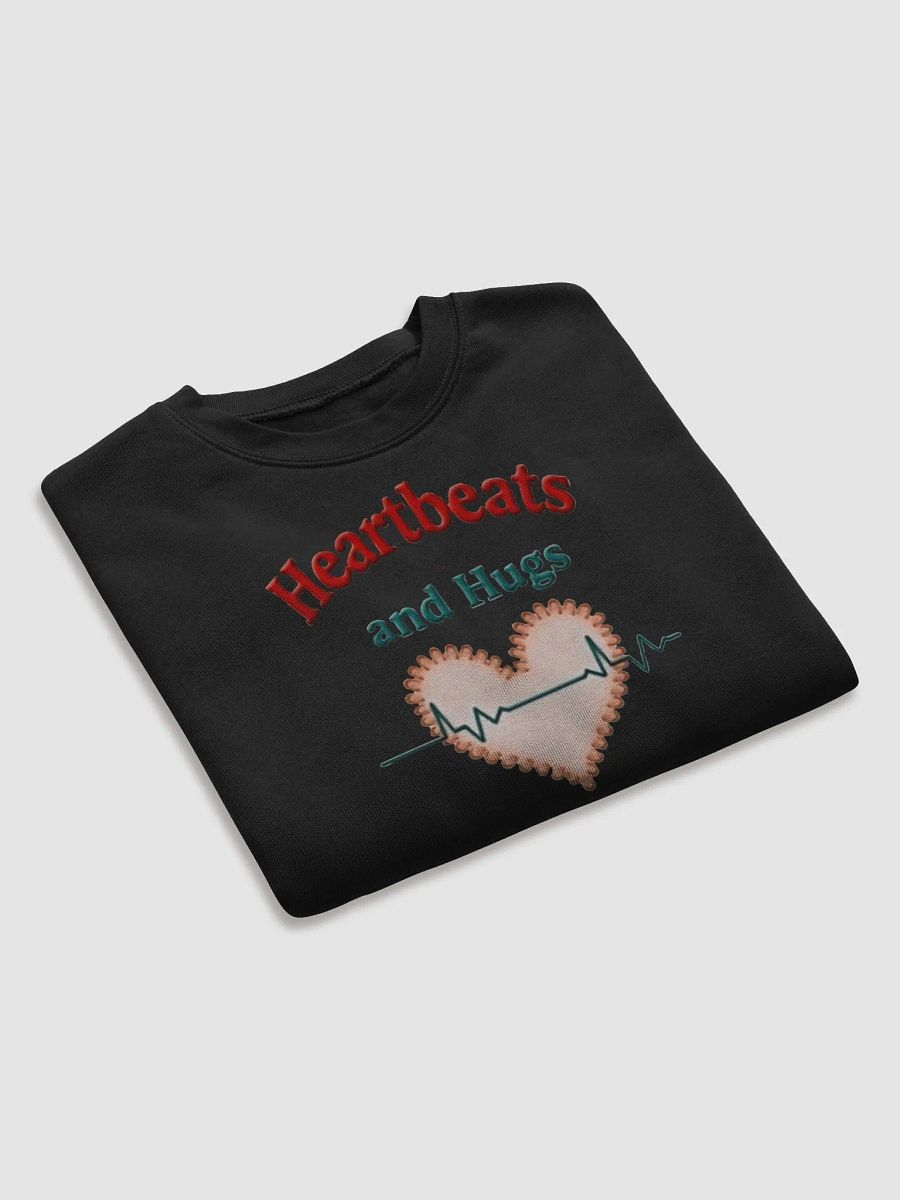 Heartbeats and Hugs Crop Sweatshirt product image (20)