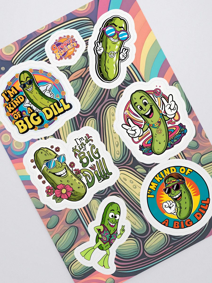 Peace pickle Sticker Sheet product image (1)