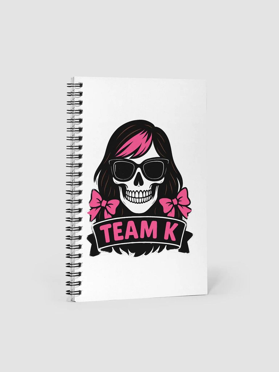 TEAM K (V-6) Spiral Notebook product image (1)