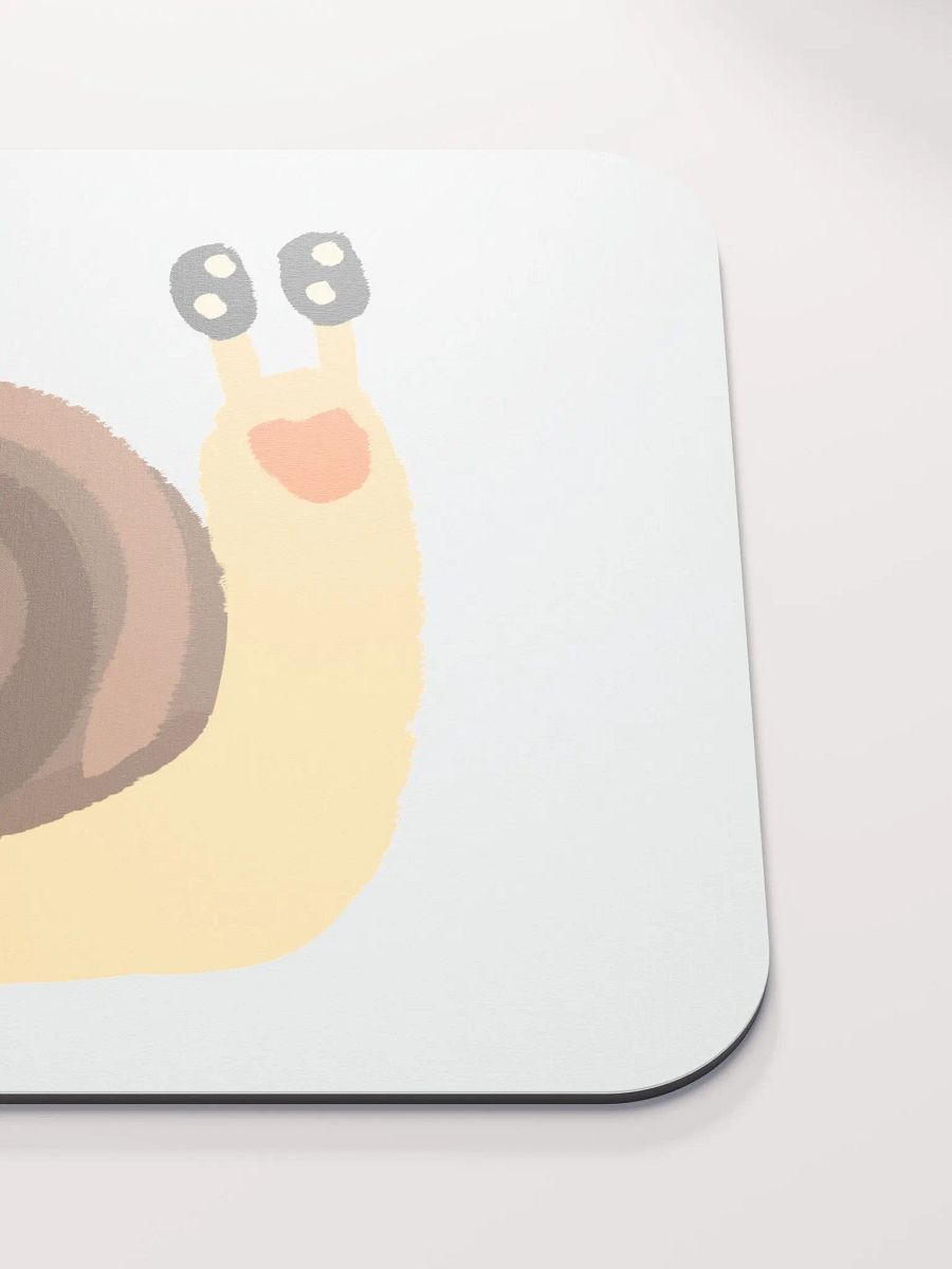 Silly Snail \ small mouse pad product image (5)