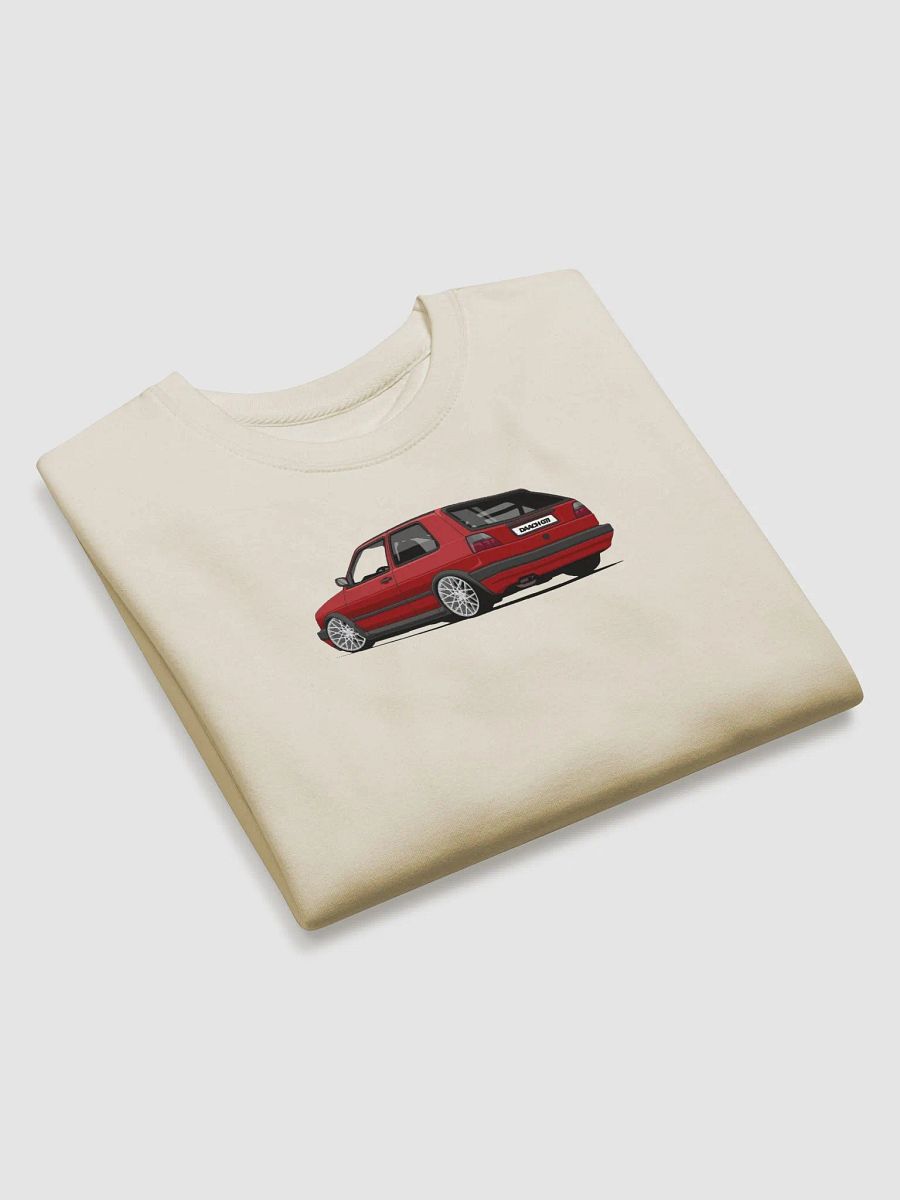 GTI Red Hatchback Illustration Premium Sweatshirt product image (1)