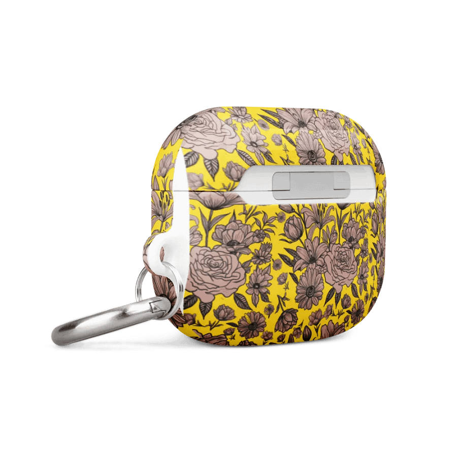 Yellow Flowers AirPod Case product image (4)