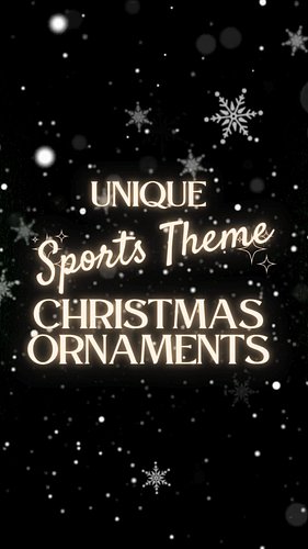 🎄⚽️ Unique Sports Themed Christmas Ornaments!

Shop the full collection here: https://www.hotpocketgraphics.com 

Don’t forge...