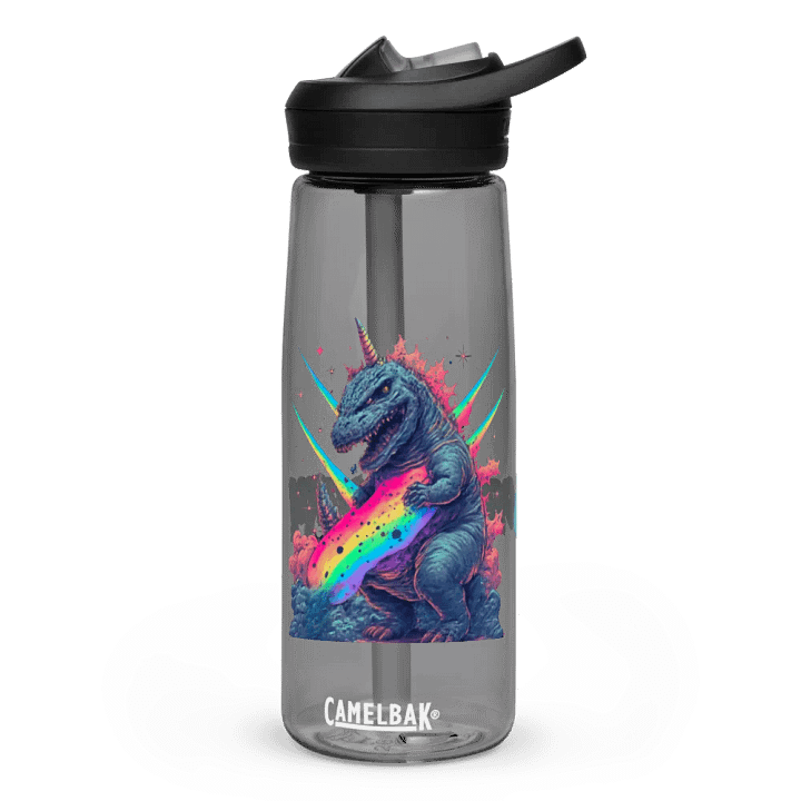 Godzillacorn Vivid Neon Water Bottle product image (1)