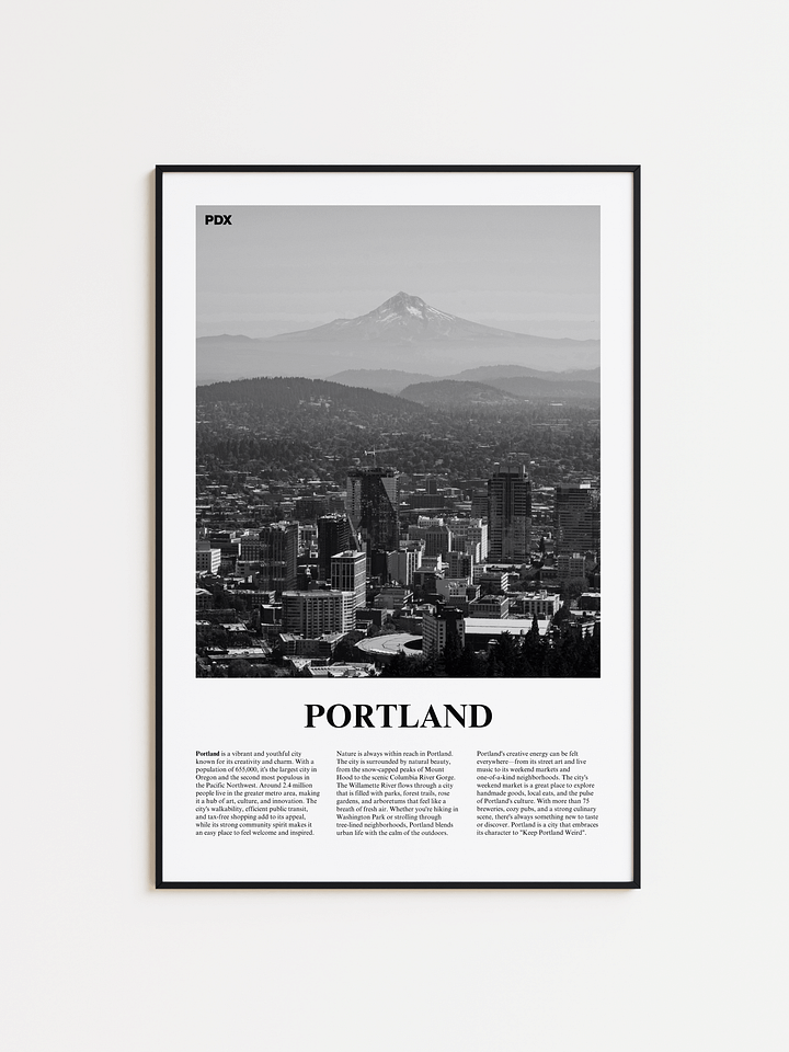 Portland 02 Newspaper Poster product image (1)