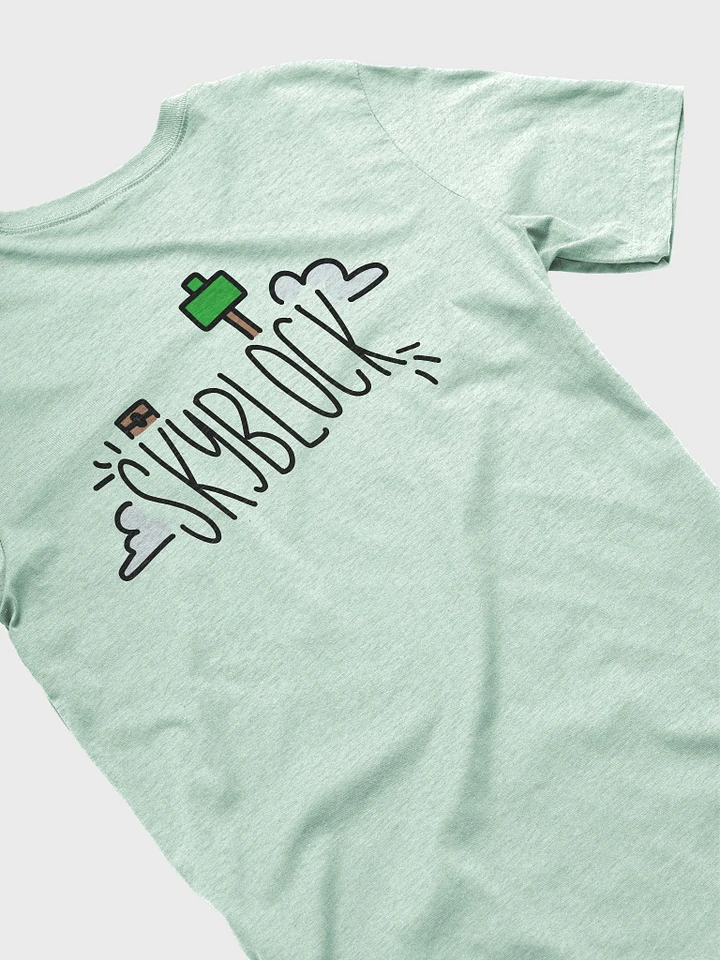Skyblock Simple Back Tee product image (1)