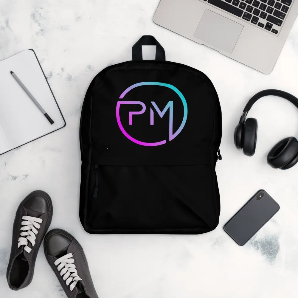 Neon PM Circle All-Over Print Backpack product image (12)
