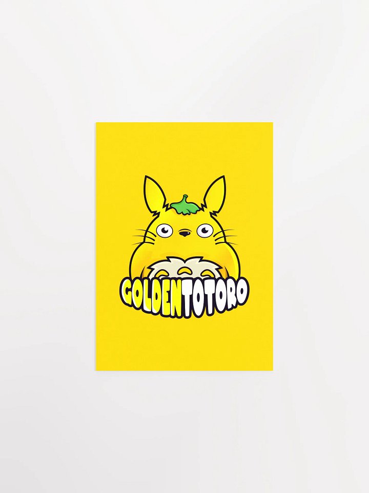 Goldentotoro Logo Small Print (Gold Background) product image (1)
