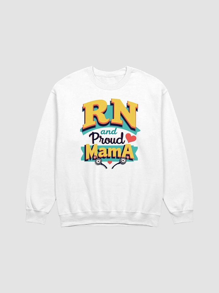 Proud Mama RN Crewneck Sweatshirt product image (7)