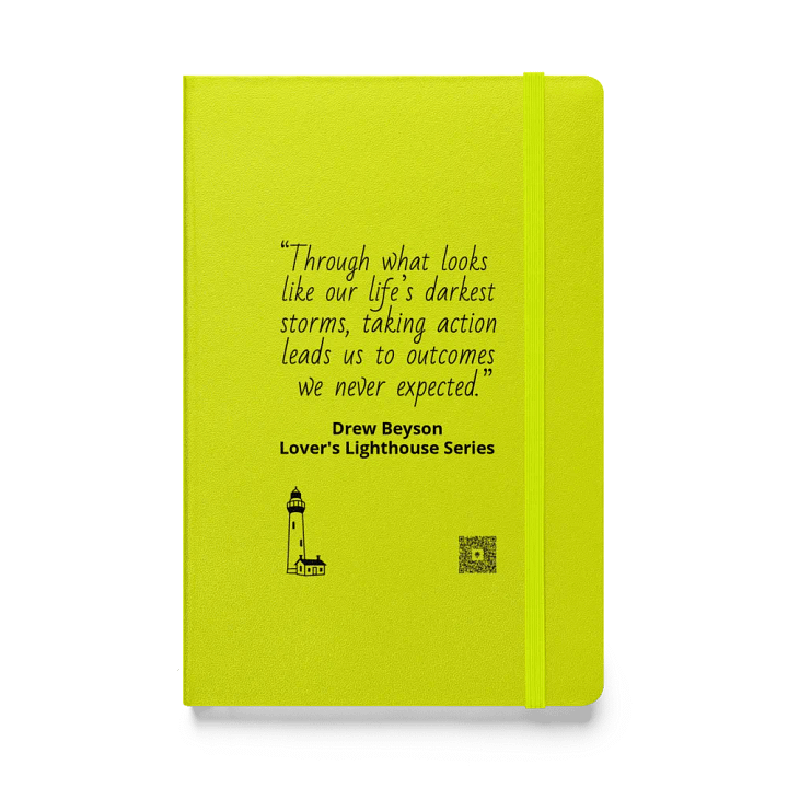 Hardcover Notebook - Lover's Lighthouse Series Quote product image (5)