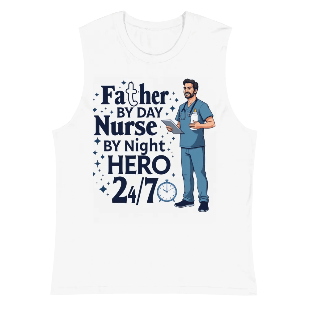 Superhero Nurse Muscle Tank product image (2)