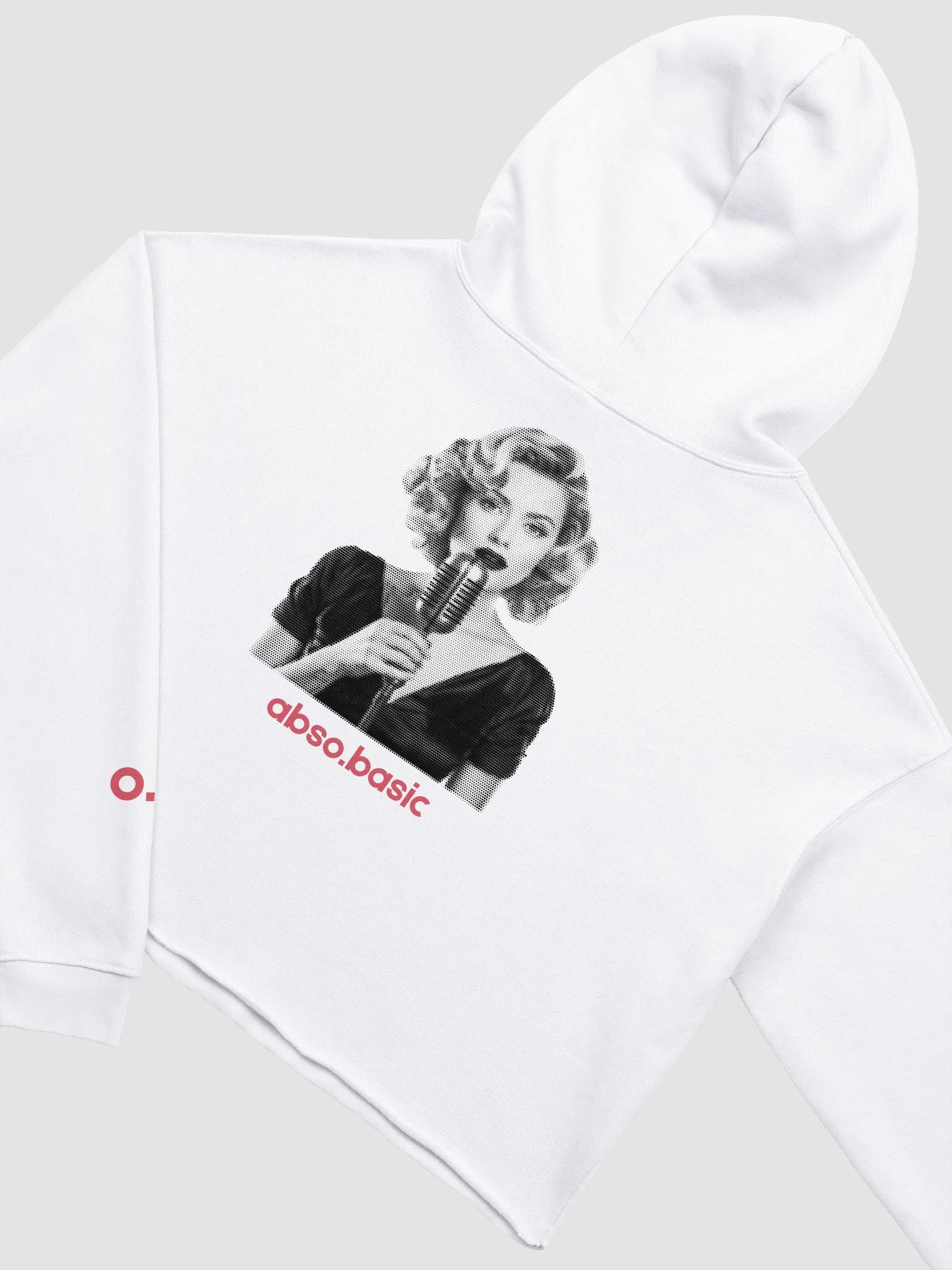 Her Music Vintage Crop Hoodie product image (26)