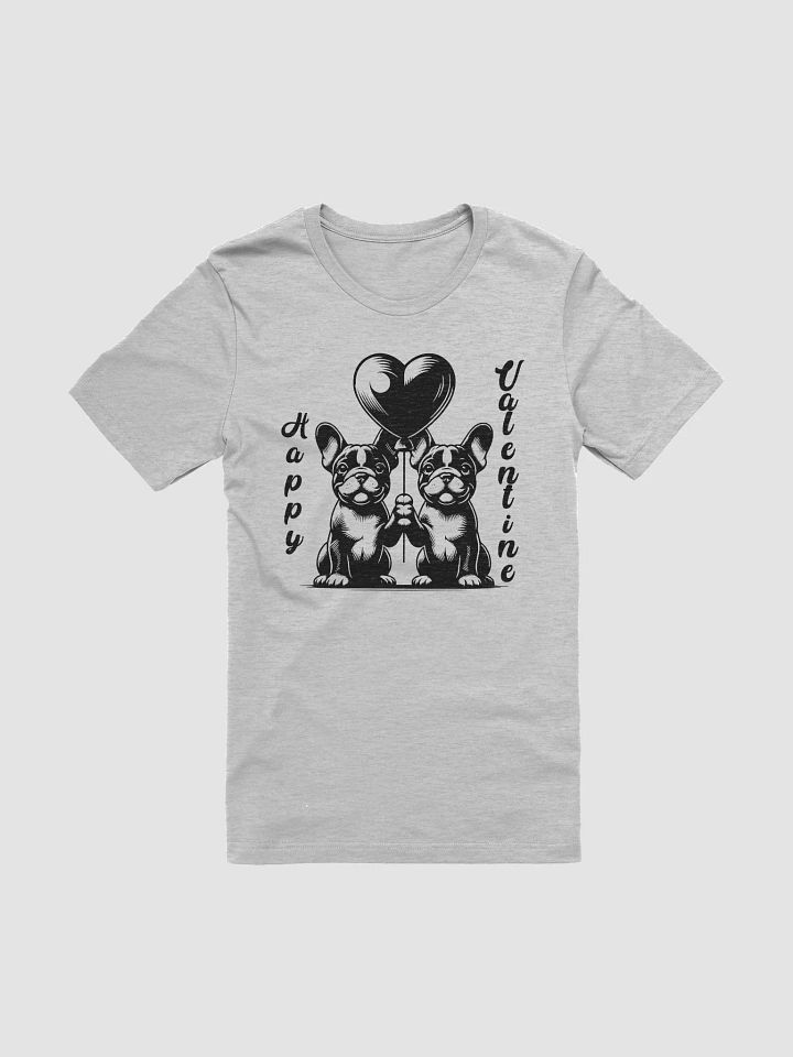 French bulldog Valentine T-shirt product image (2)