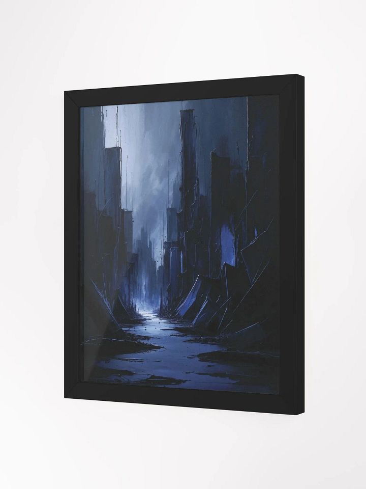 Nocturnal Metropolis Framed Print product image (8)