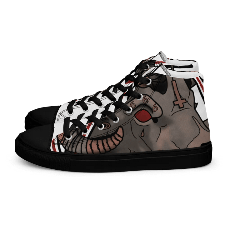 Occult Fusion Women's High Top Canvas Shoes product image (1)