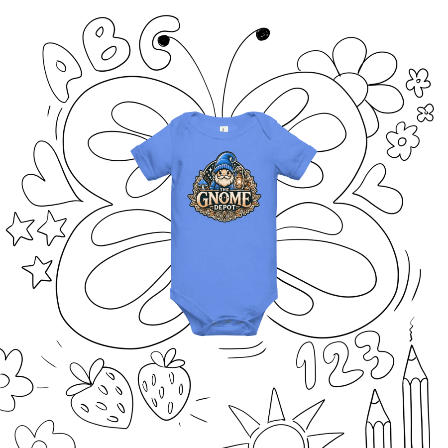 The Gnome Depot Bella+Canvas Baby Short Sleeve One Piece product image (44)