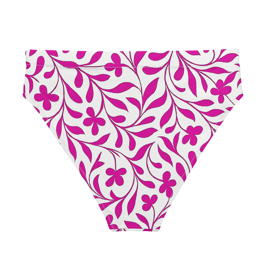 Blossom Flow Recycled High Waist Bikini Bottom product image (2)