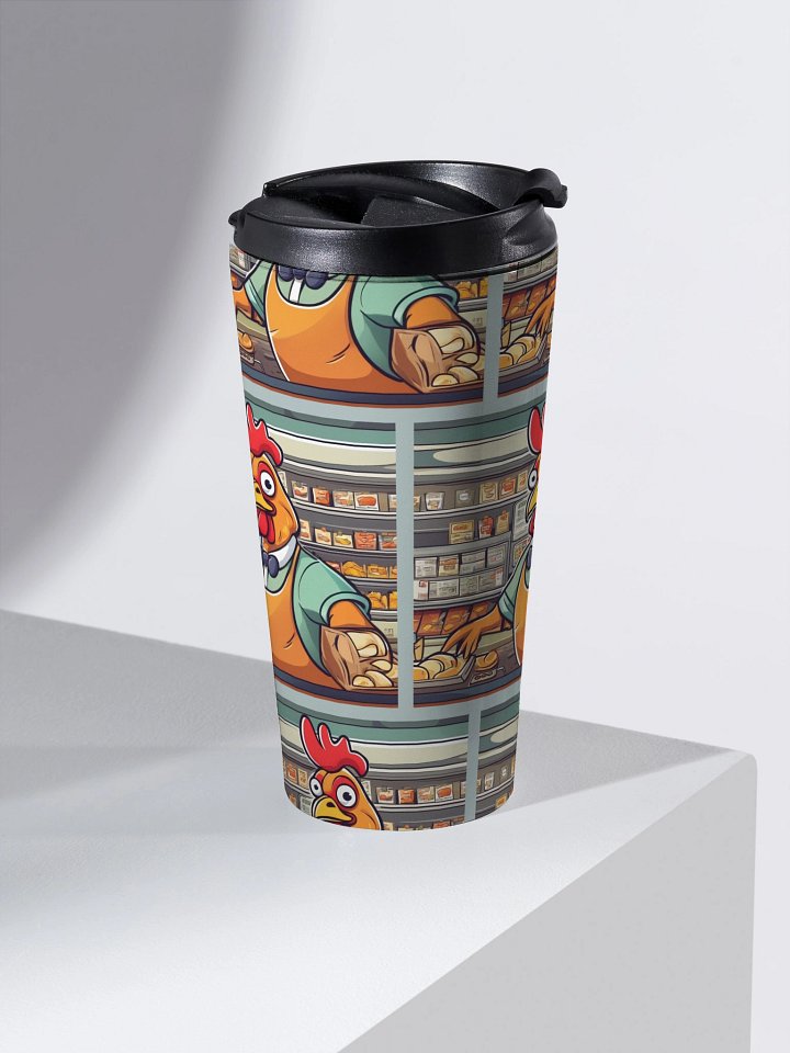 Rooster Employee Stainless Steel Travel Mug product image (2)
